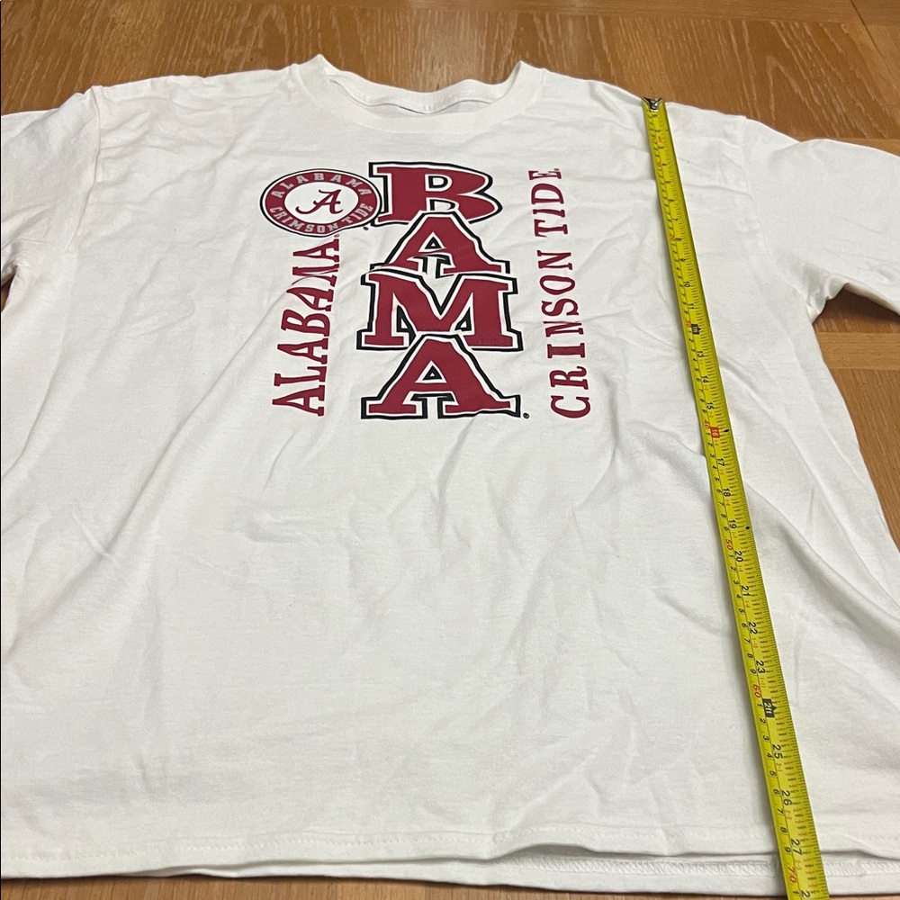 Crimson Tide White Graphic Tee